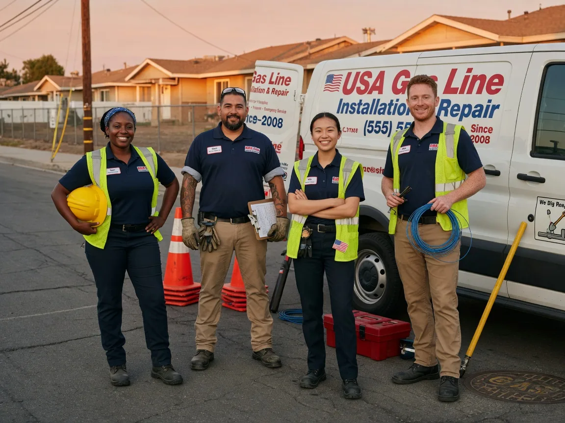 Gas Line Installation company in Fort Blackmore, VA
